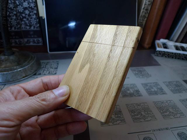 栗と桜の名刺ケース