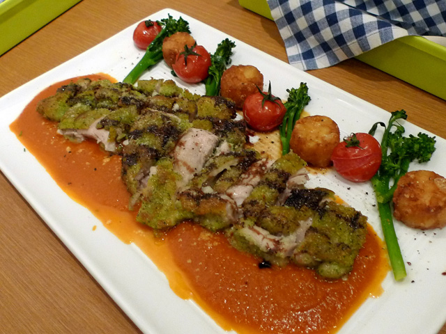 ミラノ風カツレツ