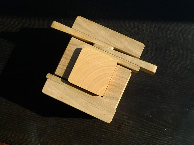 ２寸角の御朱印がはまります