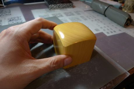 御朱印の印面調整（宮崎市近郊）