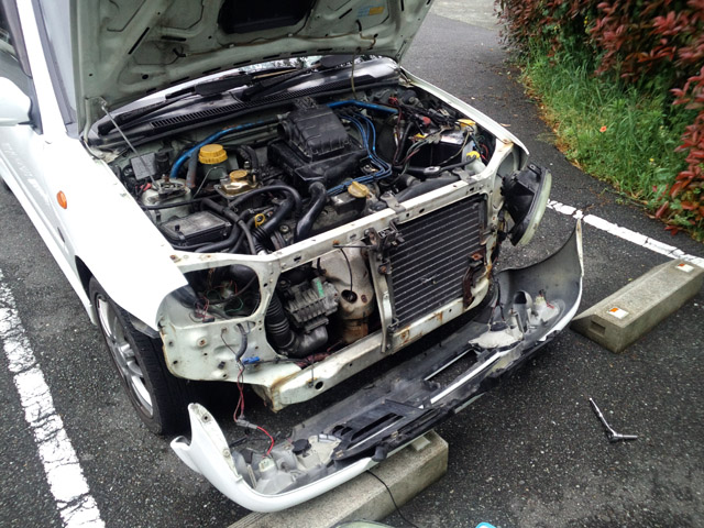 ヘッドライトバルブ交換