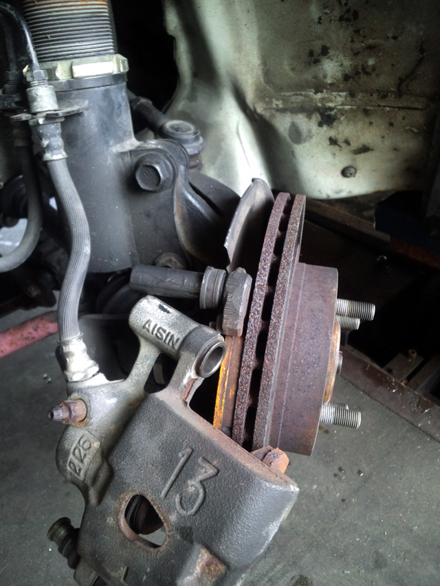 ブレーキの点検整備