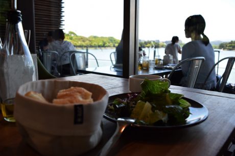 福岡市ボートハウスでランチ