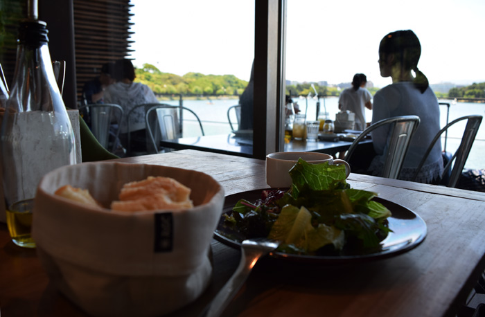 福岡市ボートハウスでランチ