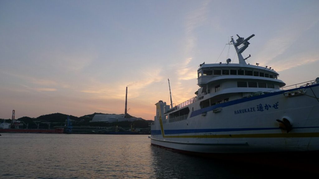 フェリーで大分~四国へ