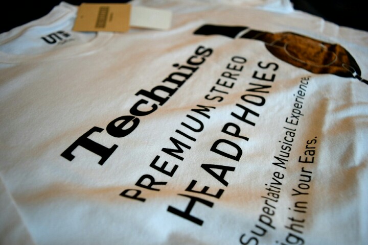 ユニクロのコラボTシャツ テクニクス