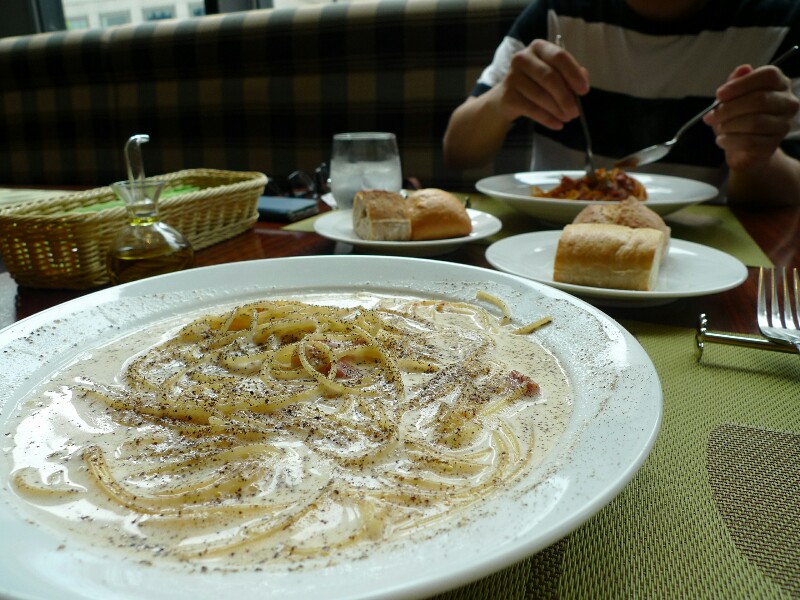 スープのカルボナーラ