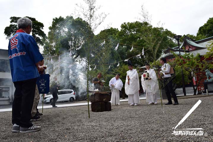 宮崎八幡宮で印章供養祭