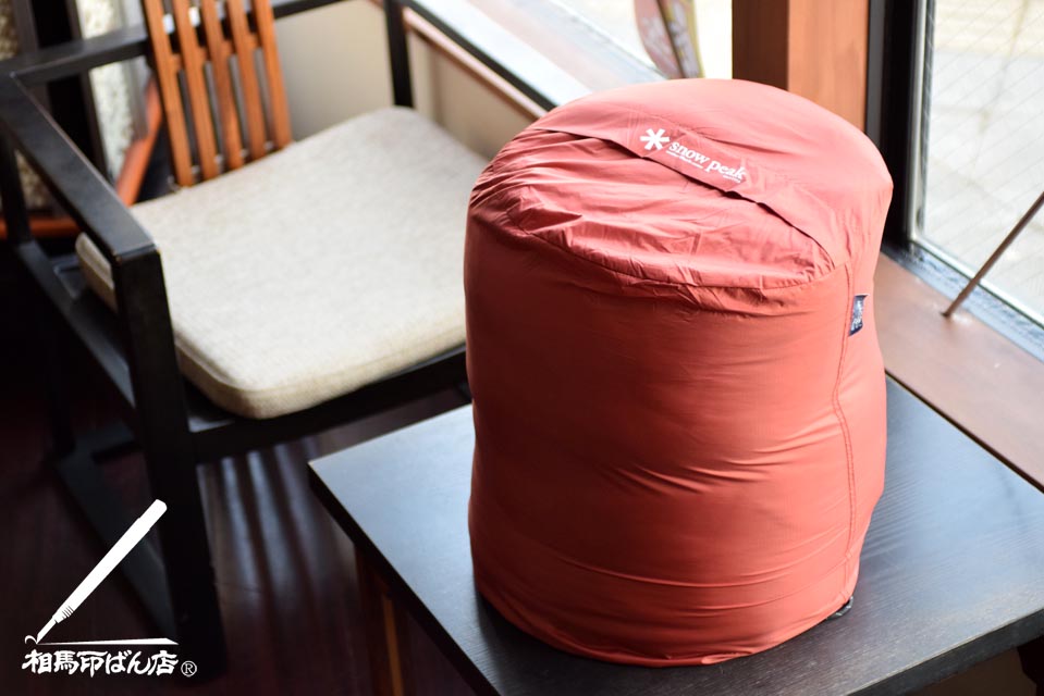 スノーピークの寝袋