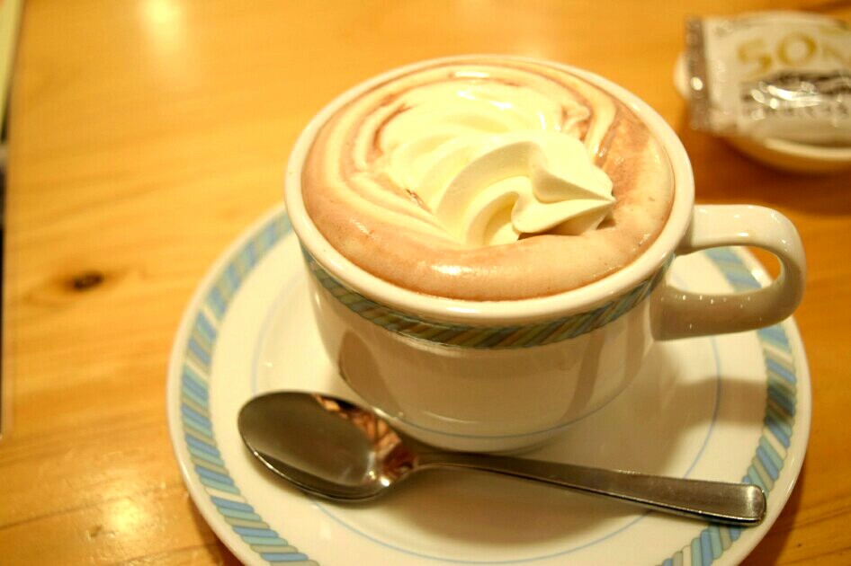 コメダ珈琲店のココア