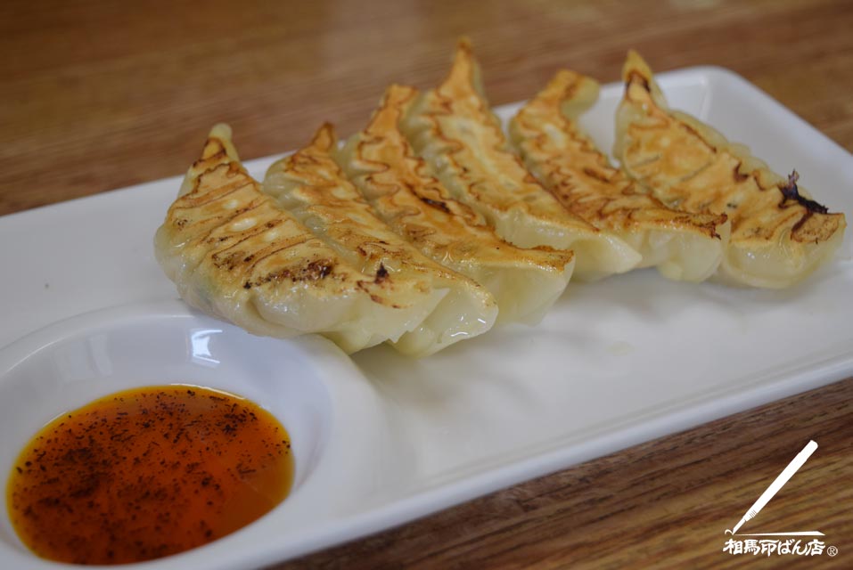 薄かわのギョーザ