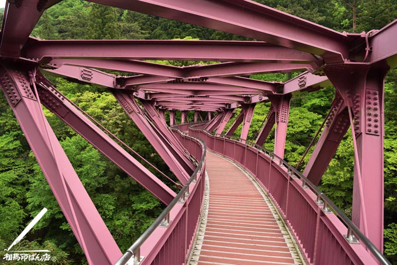 山中温泉のあやとり橋