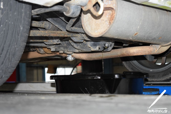 リアデフオイル交換