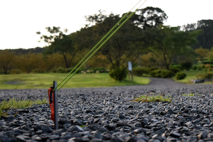 チタン製ペグは強い、使える!