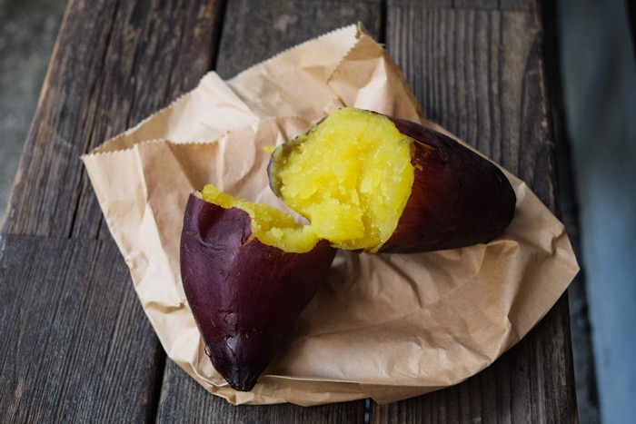 しっとりしてて、ちょうどいい甘さの焼芋