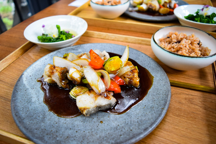 白金台のお洒落なカフェでランチ