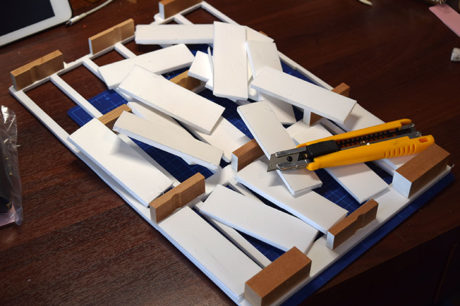 引き出しに何が入っているか分かるようにDIY