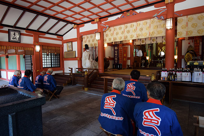 宮崎八幡宮で行った印鑑の供養