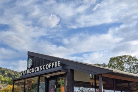 宮島SAのスタバ